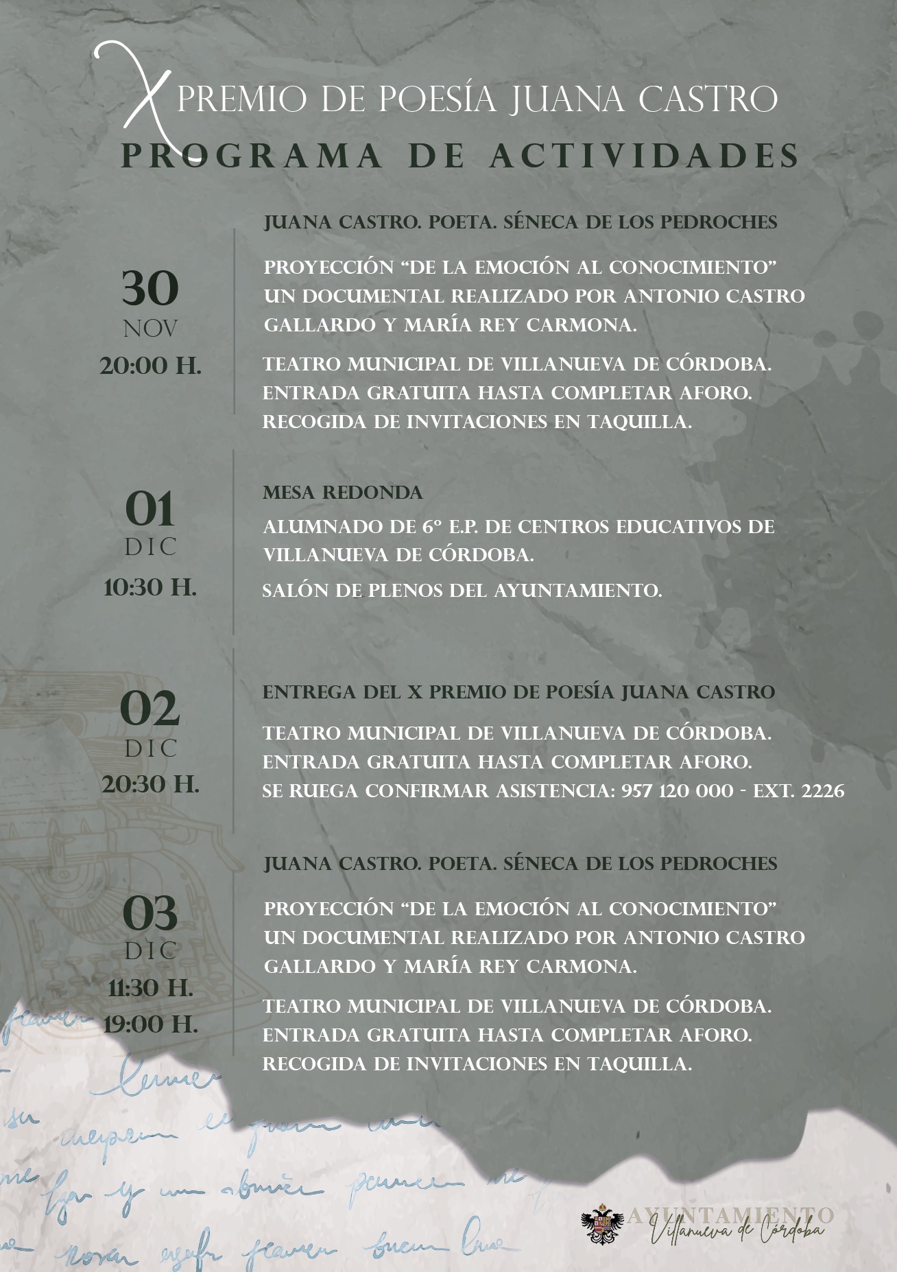 PROGRAMA DE ACTIVIDADES